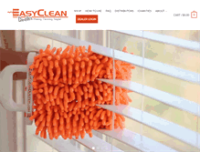 Tablet Screenshot of easycleanduster.com